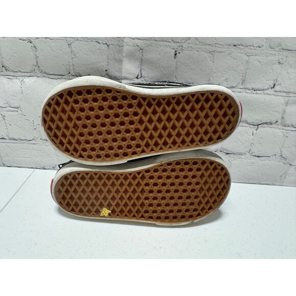 Vans Unisex Toddler SK8-Hi Zip Skate Shoes Black/White Size Toddler 7.5 - Picture 7 of 9